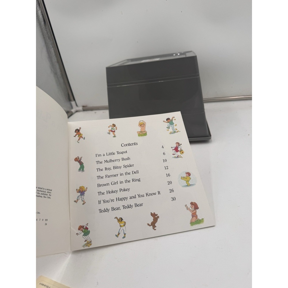 I'm a Little Teapot Scholastic 1994 Book & Cassette Movement Songs Vintage Rare - Picture 6 of 9